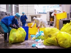 Incinerator Limbah Medis Standar Eropa 30-200t/D Kapasitas Penanganan